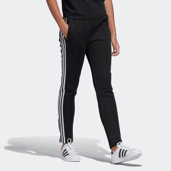 adidas sst track pants grey
